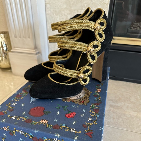 Dolce & Gabbana 3 strap military heel - Picture 7 of 10